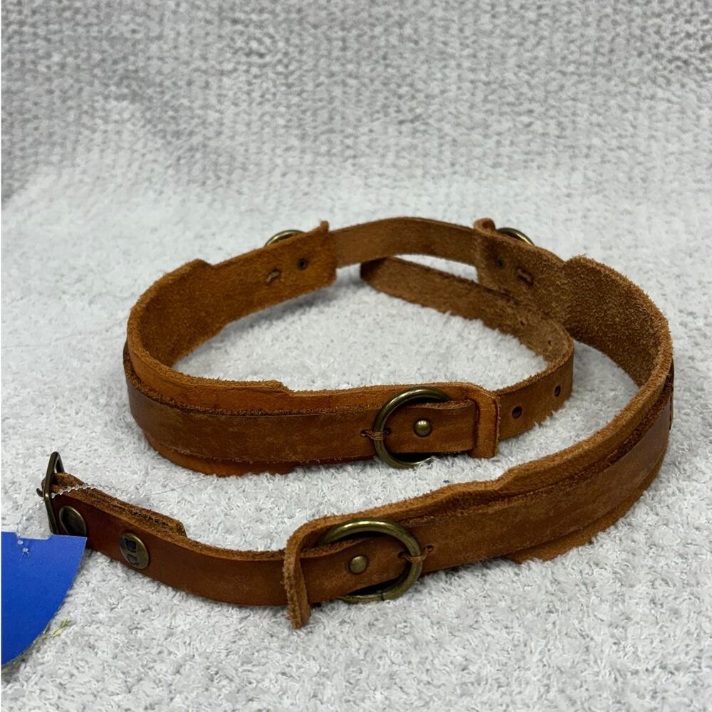 Bed Stu Women's Brown Leather Belt Size M #79696